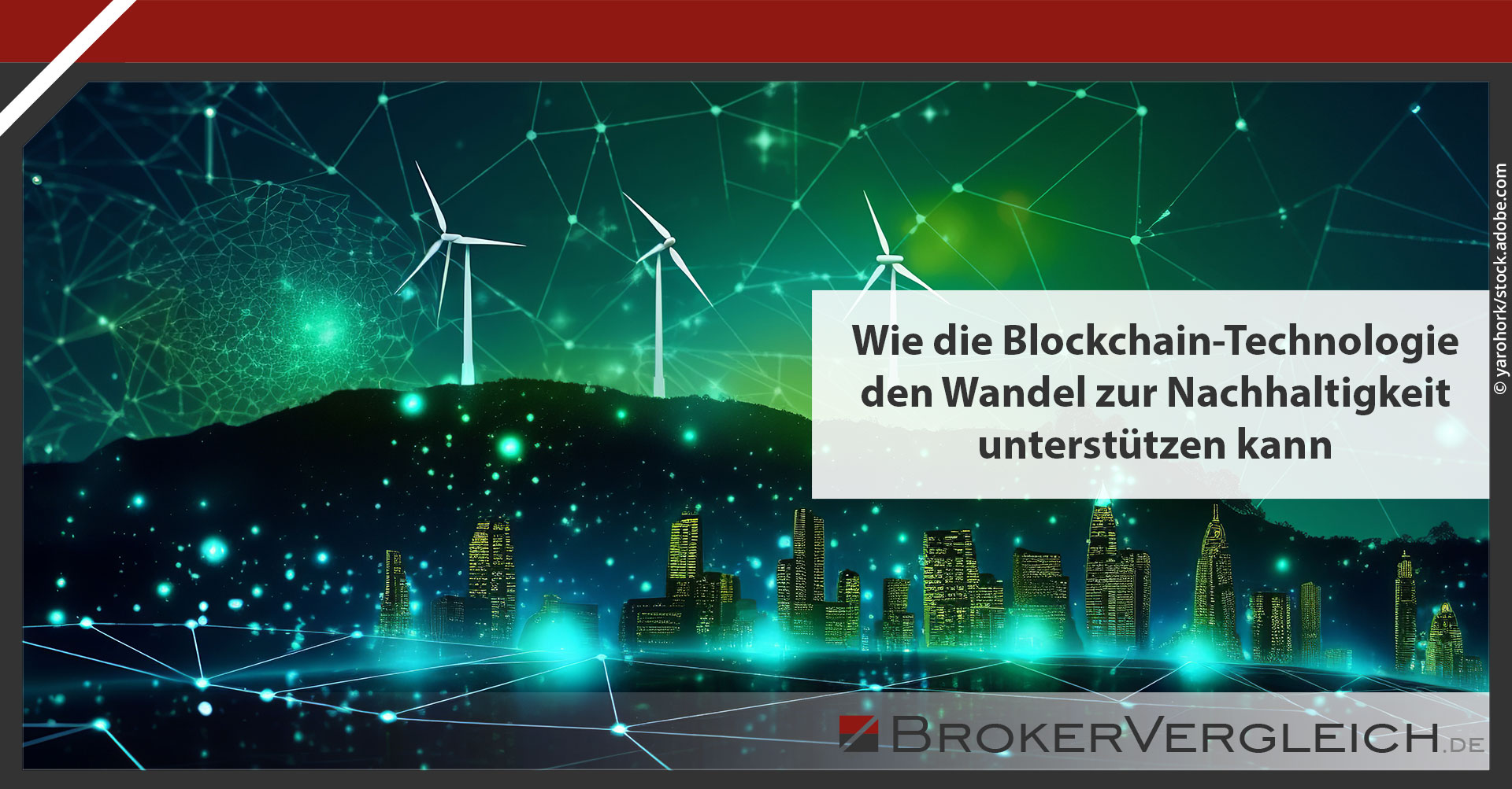 Wie Blockchain Technologie zum Klimawandel beitragen kann