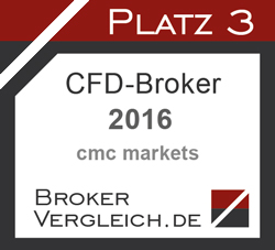 CFD-Broker des Jahres 3. Platz