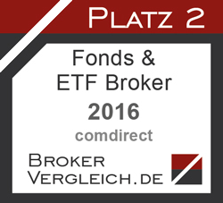 Fonds- & ETF-Broker des Jahres 2. Platz