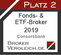 Fonds- & ETF-Broker des Jahres 2019 2. Platz