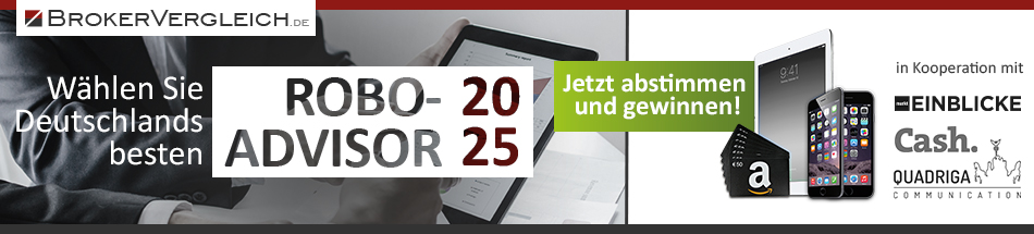 Banner für die Wahl zum Robo-Advisor 2025